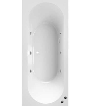 Ванна Villeroy Boch Oberon 2.0 170x75 (Белая) с гидромассажем