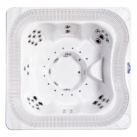 Гидромассажный спа-бассейн Allseas Spa River Flow Square (переливной)